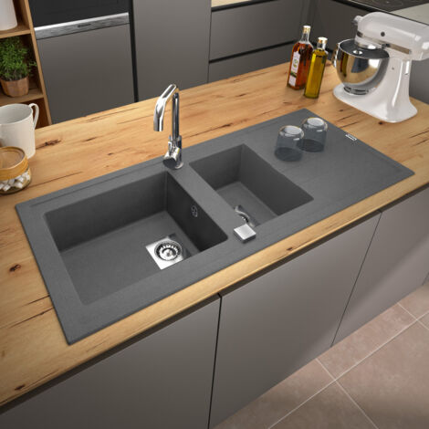 Einbauspüle ARCOS Granit 2 Becken