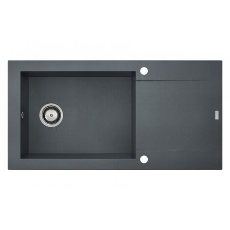 Einbauspüle Granit BALSA 1 Becken - Farbe - Schwarz