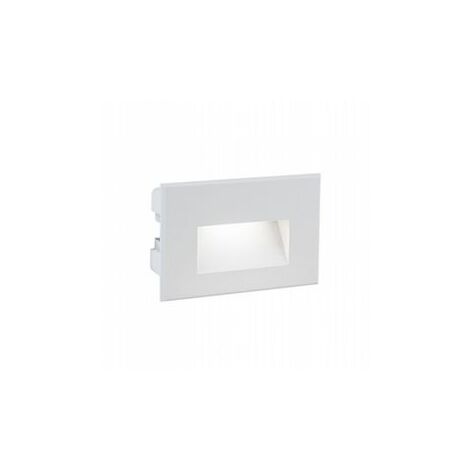 Einbaustrahler aus Druckgussaluminium mit satiniertem Glasschirm - 3W, 300 Lumen, 4000°K Weiß