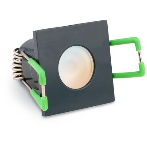 Einbaustrahler Mini Livorno eckig 3W IP65 durchverbindbar - Lichtfarbe: CCT 2700K-5500K - Farbe: anthrazit RAL 7016