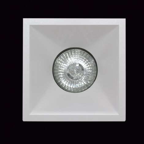Einbaustrahler oniro white quadratisch Einbau gu10 Glühbirne und Lampenfassung nicht enthalten.