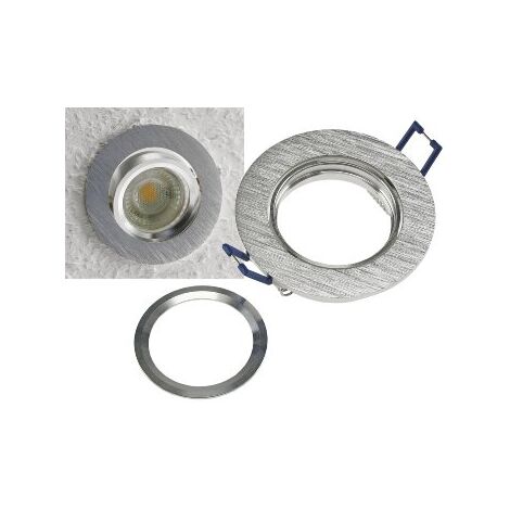 Einbaustrahler Rund Ø84mm Einbau Ø68mm, schwenkbar, Clip Ring