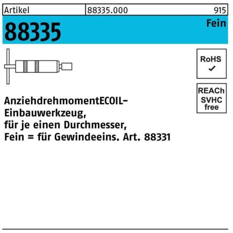 Einbauwerkzeug R 88335 M20x 1,5 Stahl 1 Stück AMECOIL