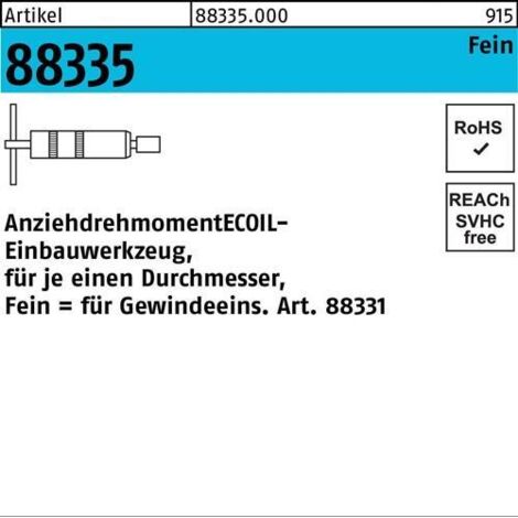 Einbauwerkzeug R 88335 M24x 2 Stahl 1 Stück AMECOIL