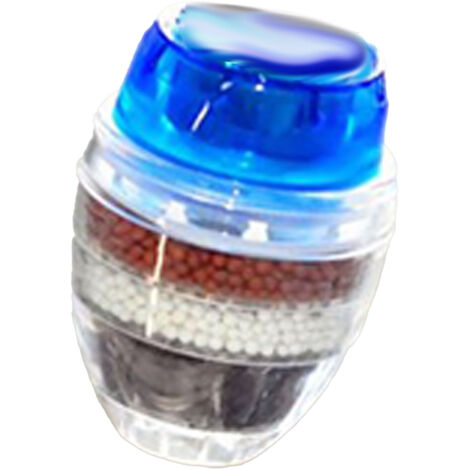 Einfach zu installierender, mehrschichtiger Wasserhahnfilter für Küche und Bad mit mehrstufiger Filtration und Wassereinsparung