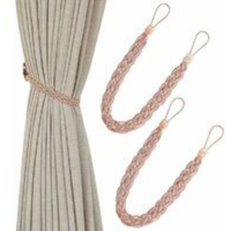 Einfache handgestrickte Raffhalter aus Seil, Typ: Raffhalter und Zubehör für Vorhänge