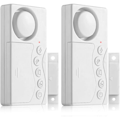 Einfacher Diebstahlalarm für Türen und Fenster, Kühlschranktür-Erinnerung, Alarm für Türen und Fenster.