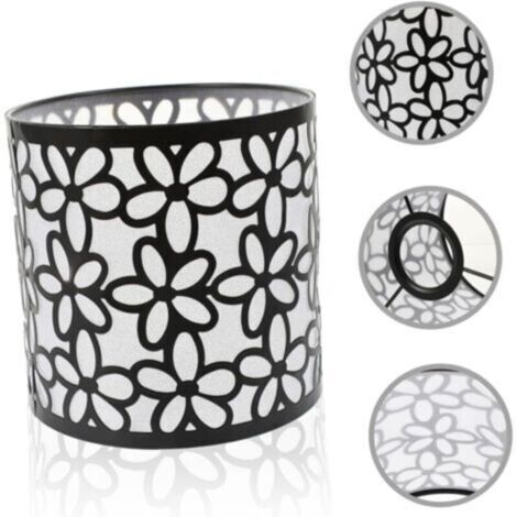 einfacher Metalllampenschirm für Tischlampen, dekorativer Ersatzlampenschirm für Restaurants oder Hotels, Durchmesser 14,5 cm / Höhe 14 cm