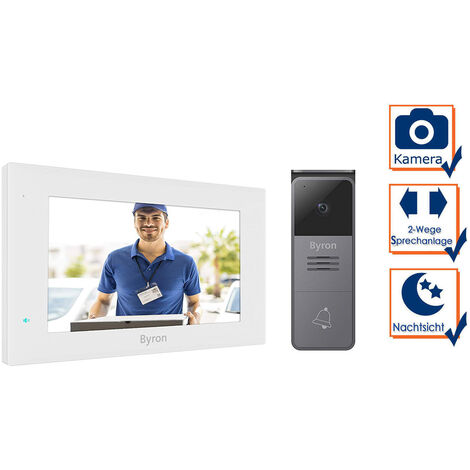 Einfamilienhaus Video Türsprechanlage mit Nachtsichtkamera & Touchscreen