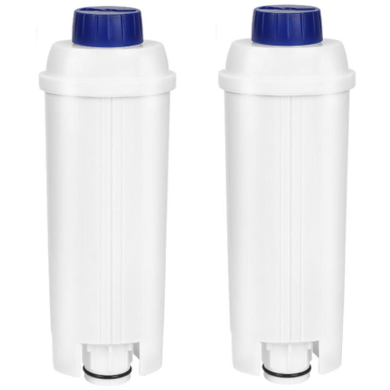 2x Filtre à eau pour Delonghi compatible pour DLSC002 EC800 ecam etam - Blanc - Einfeben