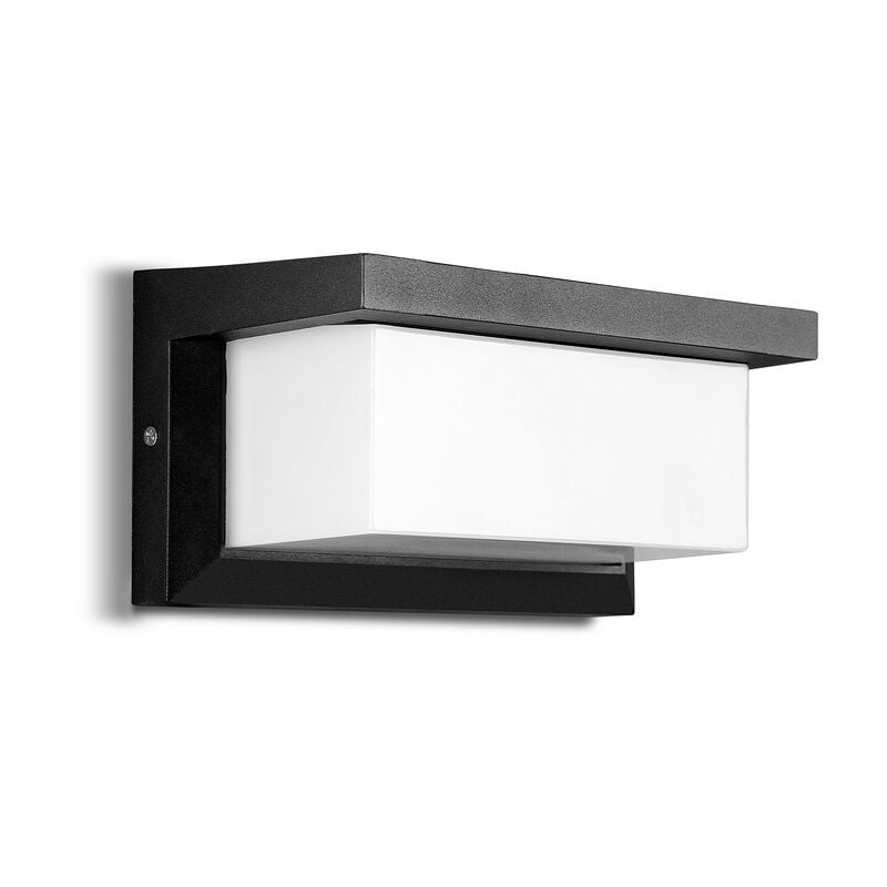 Einfeben - Applique murale led 18W avec détecteur de mouvement IP65 Sensor Deko Applique extérieure Blanc froid