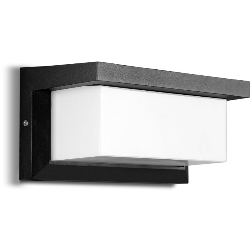 Applique murale led 18W avec détecteur de mouvement IP65 Sensor Deko Applique extérieure Blanc froid - Einfeben
