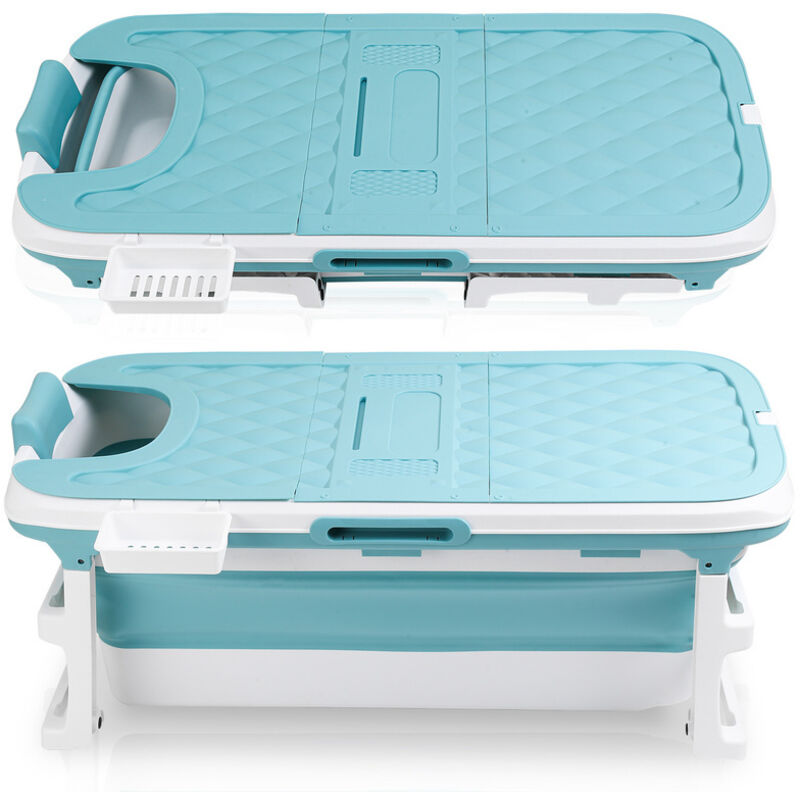Einfeben - Baignoire Pliable pour Adultes avec Housse - Seau Bain en Umweltfreundliches PP+TPE-149x60x50cm