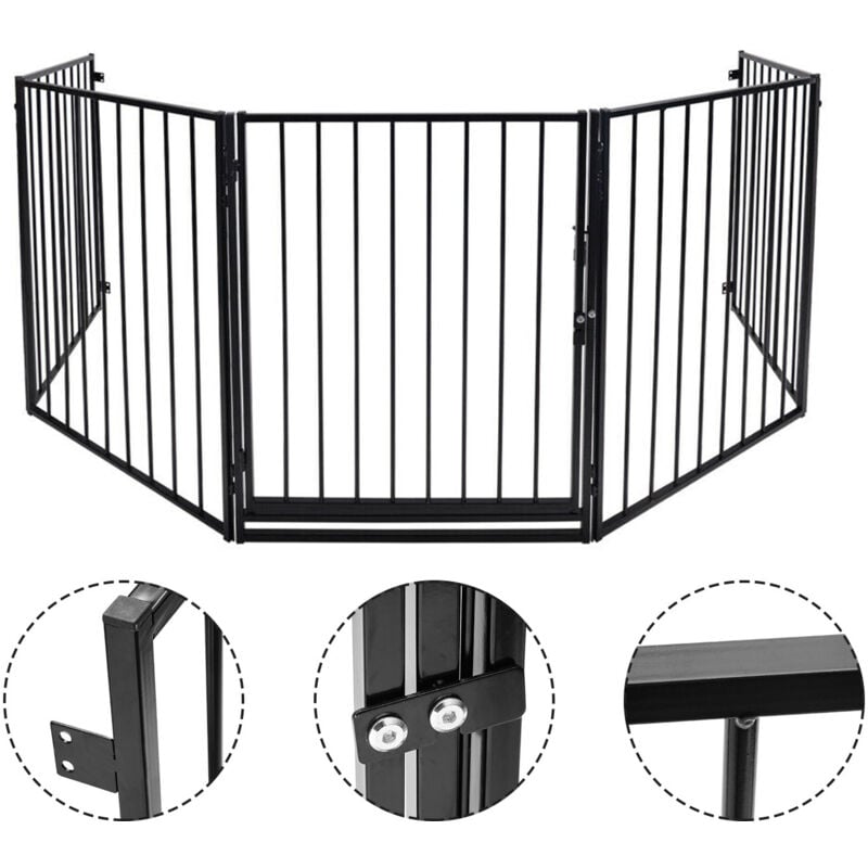 Barrière de sécurité 5x enfant bébé animaux Barriere de securite 305x76cm Grille de Protection - Einfeben