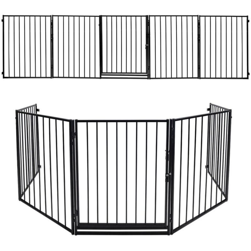 Barrière de sécurité enfant bébé, animaux 3 mètres 5 panneaux 30576cm - Einfeben
