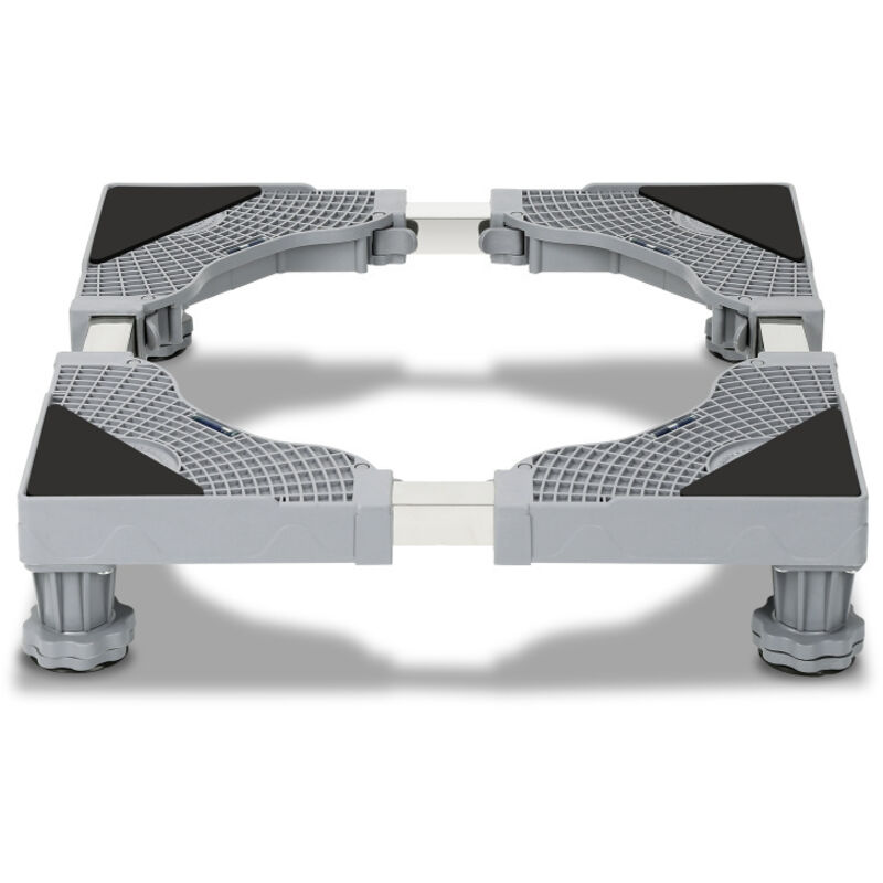 Einfeben - Base de Machine à Laver Piédestal Réglable en hauteur 4 pieds 41-66cm Support de machine à laver