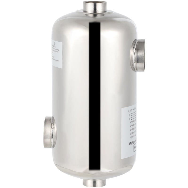 EINFEBEN Chauffage de la piscine Chauffe-piscine Echangeur de chaleur en acier inoxydable 28KW