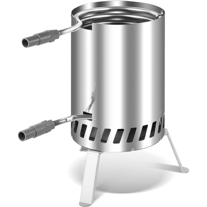 Chauffage piscine Chauffage de l'eau Spirale de chauffage de piscine Spirale 30x60cm - Einfeben