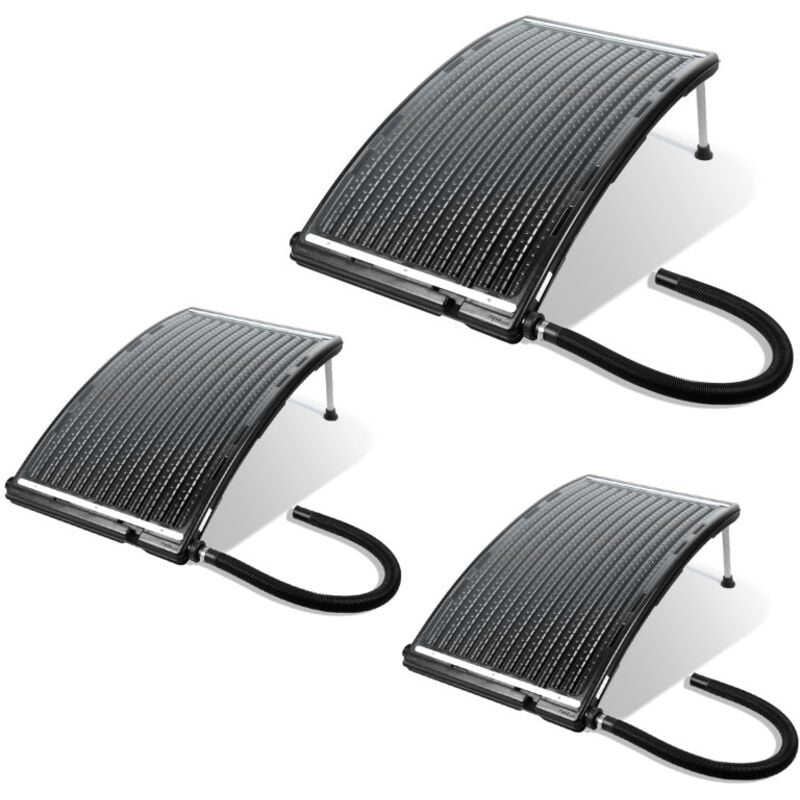 Chauffage solaire pour piscine Chauffe-piscine solaire Systèmes de Chauffage de Piscine capacité jusqu'à 15 litres 3 pièce 110x 69x 14cm - Einfeben