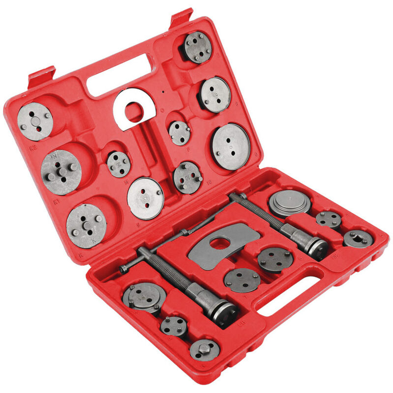 Einfeben - Coffret repousse piston de frein avant arrière 22 pièces Outil Auto Garage Étrier de Frein