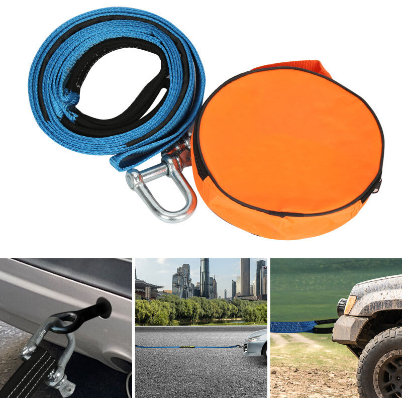 Einfeben - SWANEWCorde de remorquage Charge de 5 mètres Câble de remorquage de sangle de remorquage de remorque de voiture de 8 tonnes