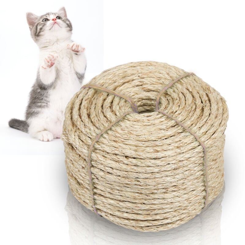 Corde en sisal Corde corde trosse griffoir Corde en sisal naturel diff. longueurs 60000.8CM - Einfeben