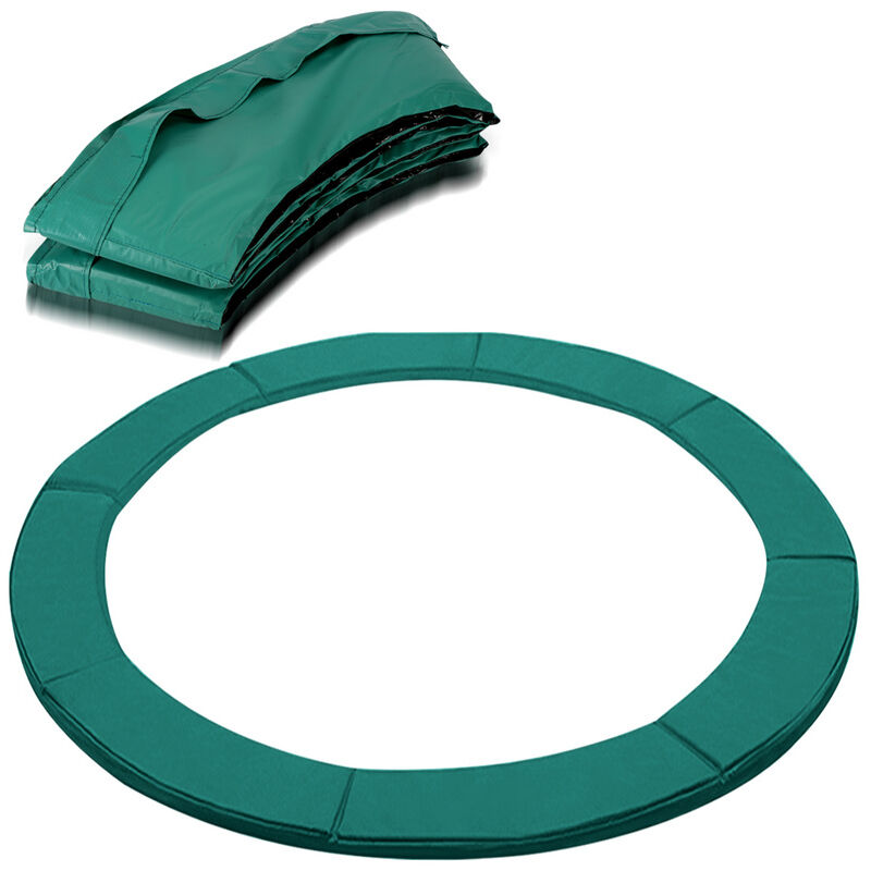 EINFEBEN Coussin de Protection pour Trampoline de Remplacement Trampoline Couverture Rembourrage 305 cm Vert - Vert