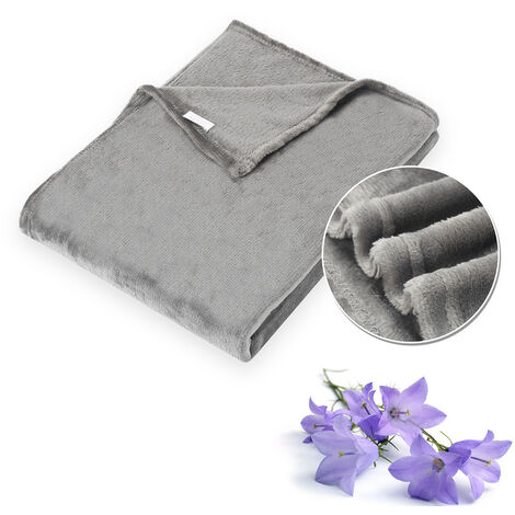 100x150cm-Couverture Polaire D'Hiver Couverture De Chat De Fleur