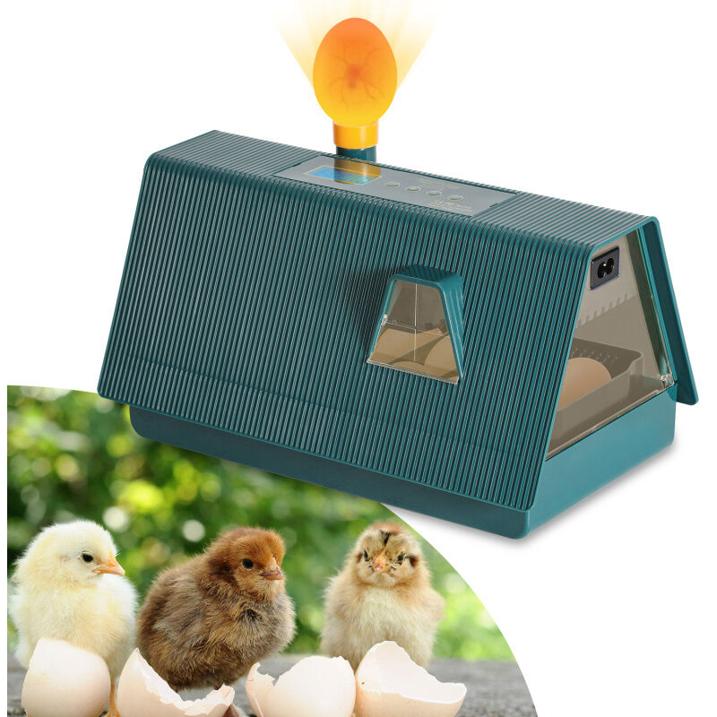 Einfeben - Couveuse Appareil à Couver 10 Oeufs Volaille Éleveur led Automatique Incubateur