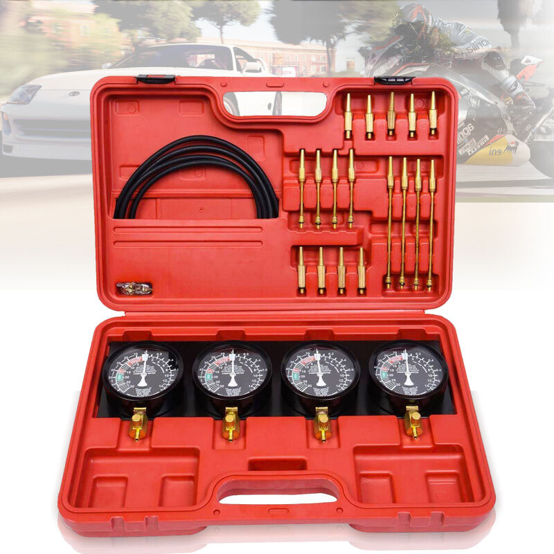 Einfeben - Dépressiomètre synchronisateur de carburateur Universel Tool Extension tubes