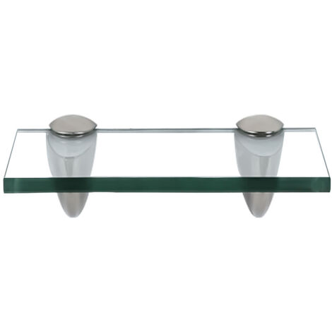 Einfeben – Étagère murale en verre 20 x 10 cm – Épaisseur 8 mm – Capacité de charge 8-15 kg – Design moderne pour salle de bain - BAIN 20 X