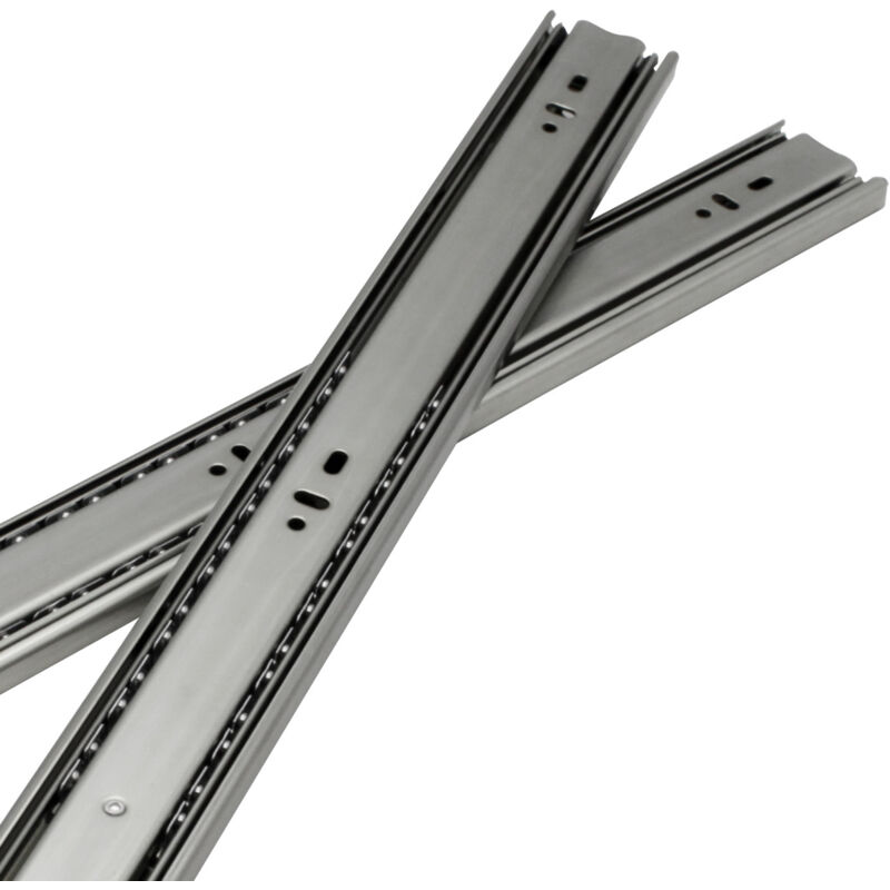Glissières de tiroirs Coulisses pour charges lourdes softclose Coulisses à sortie totale 45mm 250mm 2X - Einfeben