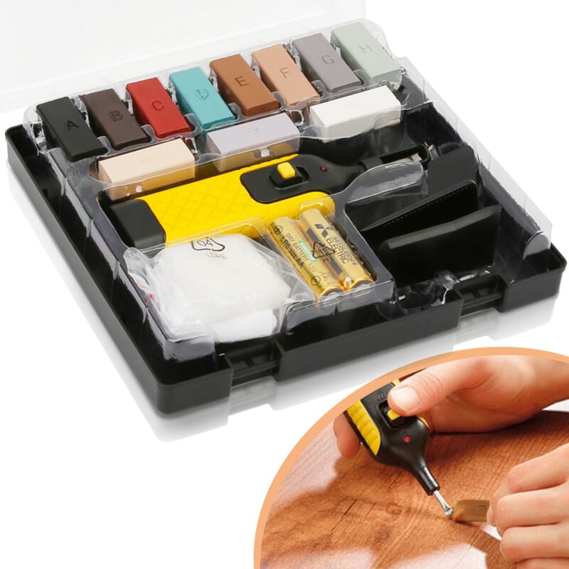 Einfeben - Kit d'outils de Réparation de Carrelage en Céramique, Kit d'outils Multifonctions pour la Réparation de Carreaux de Remplissage