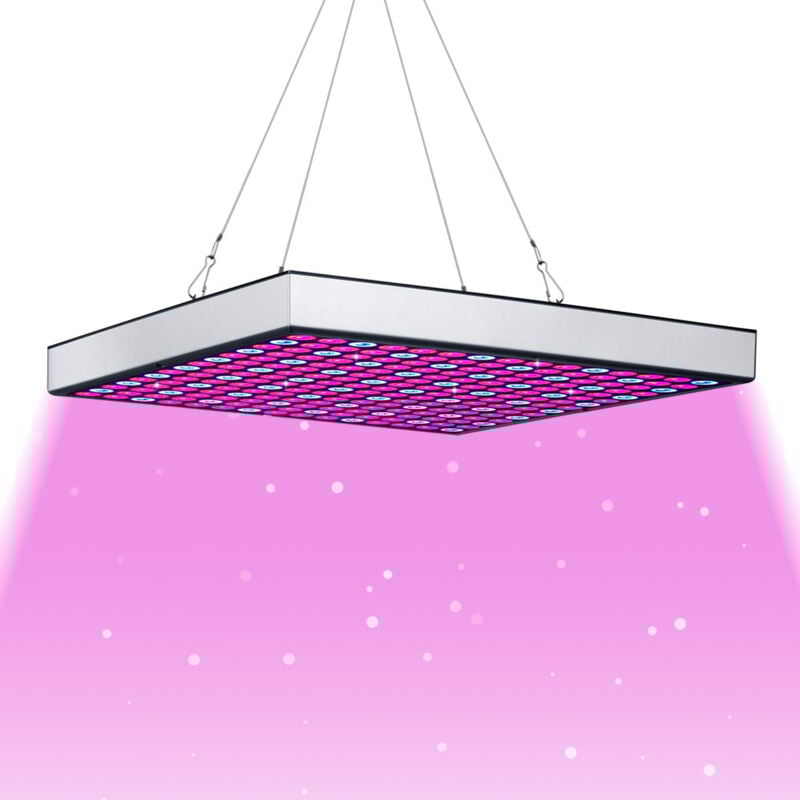 Einfeben - Lampe de Croissance Plante 225 LEDs 15W, Lampe de Plante Lumière Bleu Rouge Horticole pour Intérieur Serre Hydroponique Grow Box