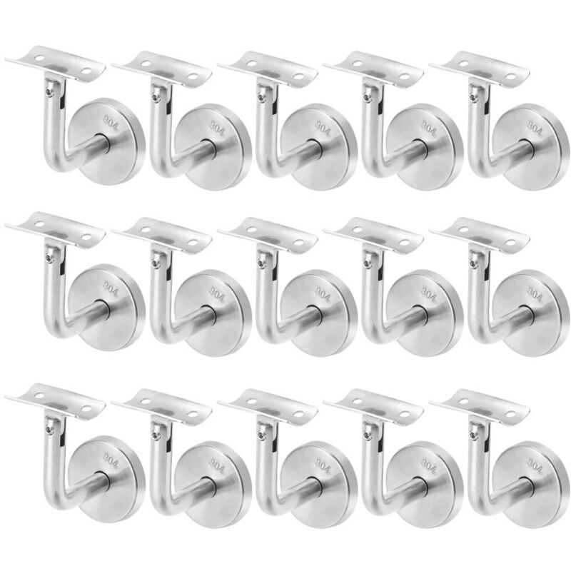 Einfeben - Mains Courantes Supports Muraux 20 Pièces Support de Main Courante, pour la Protection de Sécurité Dans les Cages D'escalier, Couloirs,