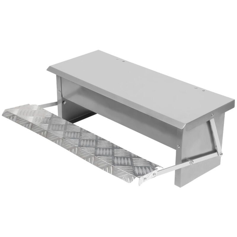 Einfeben - Mangeoire Automatique 5kg avec marches en aluminium, Anti-nuisibles, preuve de l'eau, Anti Gaspillage
