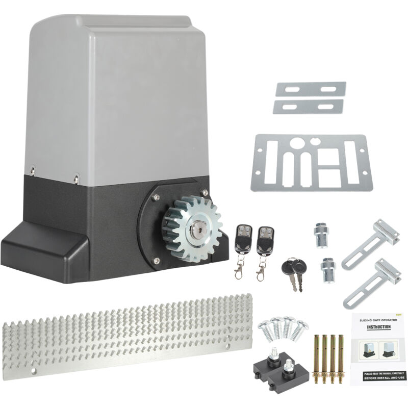 Einfeben - Motorisation Portail 750W Coulissant Electrique Automatique 220V Moteur Poids 1600 kg Portail Coulissant Longueur 12m Maxi par vantail