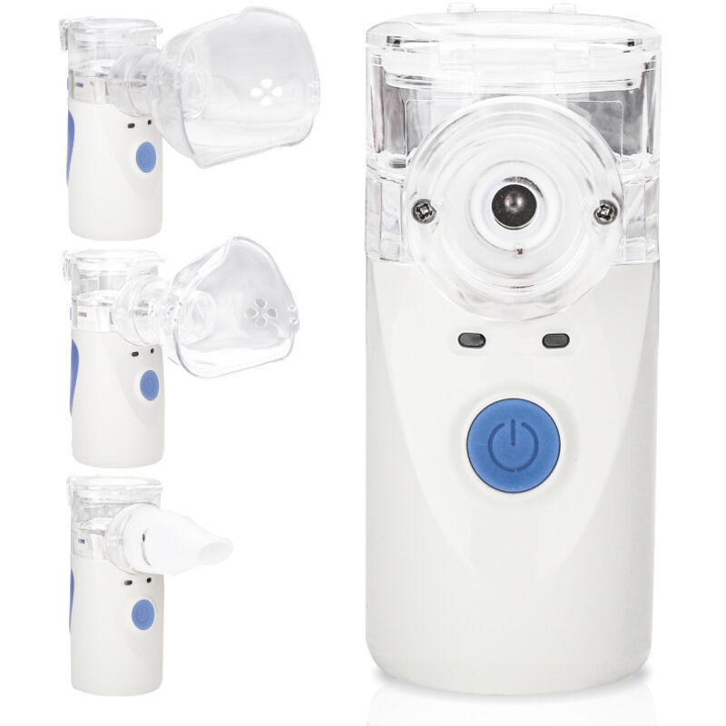 EINFEBEN Nebuliseur a main atomiseur inhalateur a vapeur nebuliseur a mailles portable electrique nebuliseur USB machine pour enfants et adultes