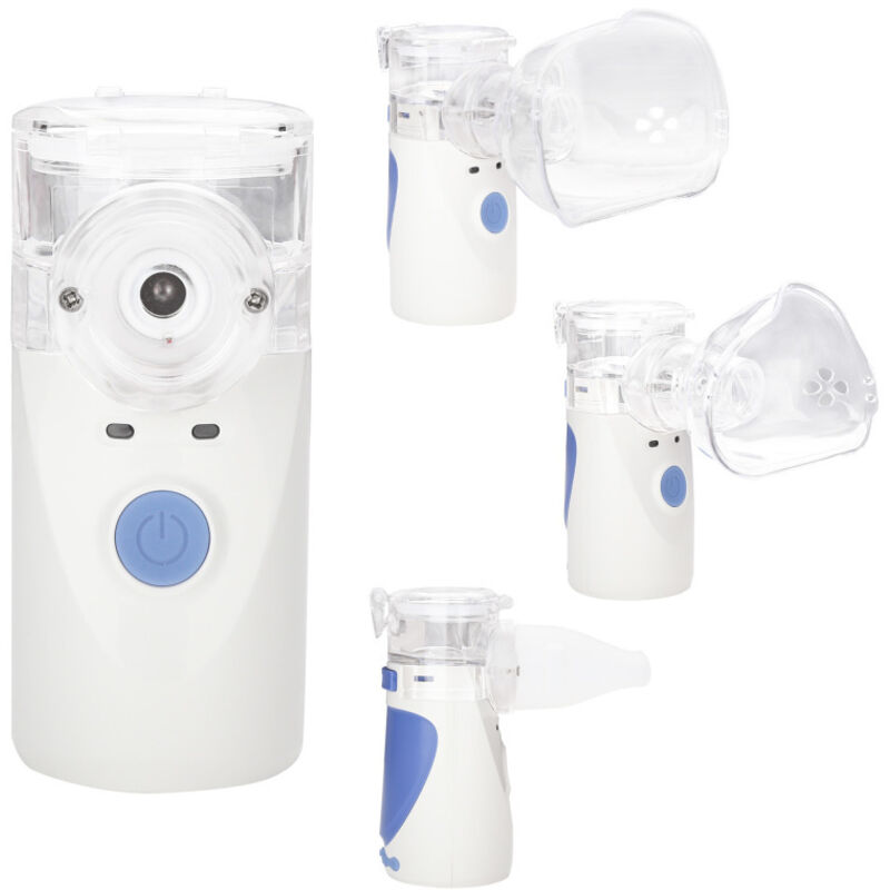 Einfeben - Nébuliseur Inhalateur, Nébulisateur Portable Silencieux, Inhalateur avec Embouchure et Masque, Nébulisateur pour Enfants et