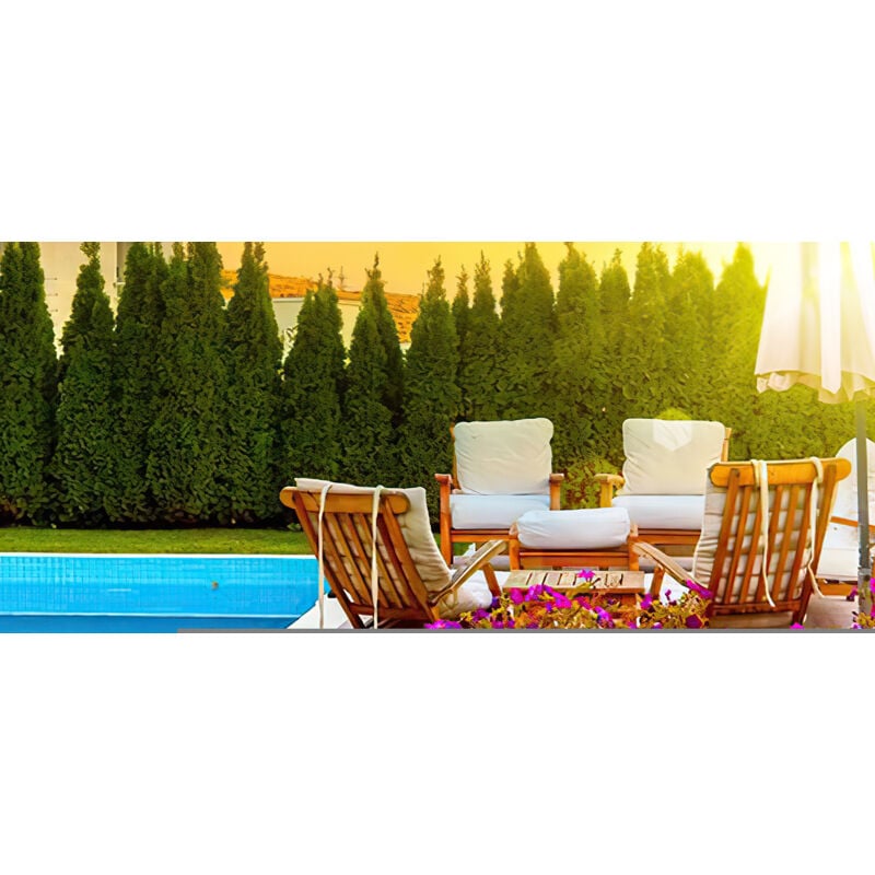 Panneau de chauffage solaire de piscine courbé 110 x 69 x 14 cm - Einfeben