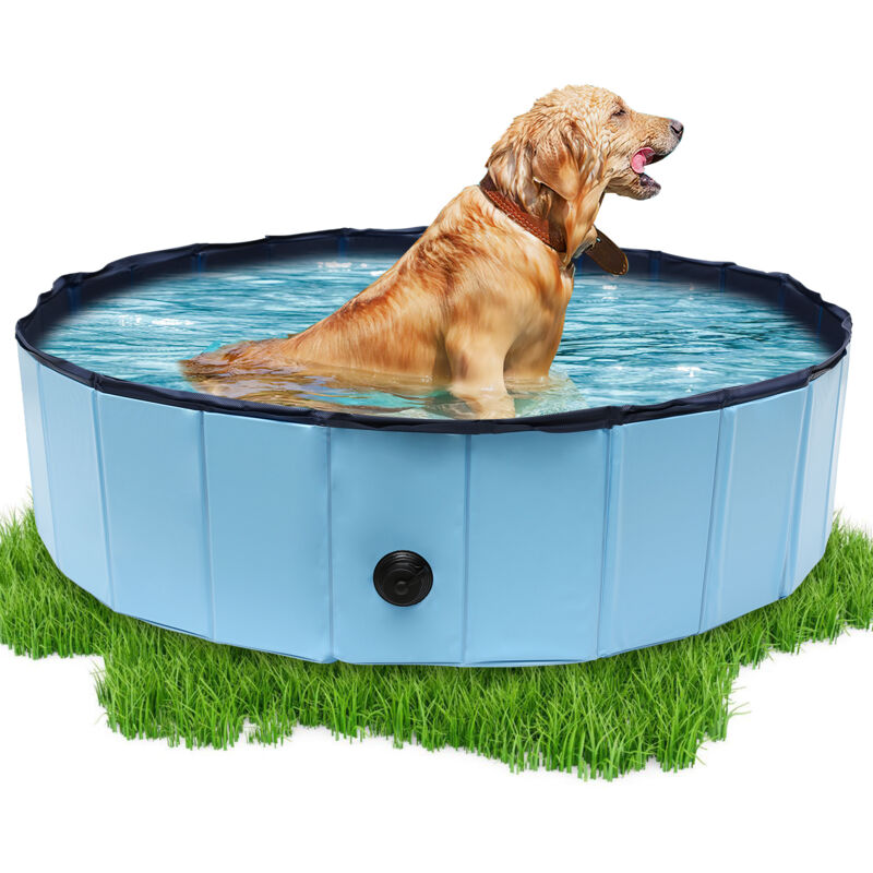 Piscine pour chiens 8020CM pvc Piscine pliable pour enfants Adhésif Piscine Pataugeoire - Einfeben