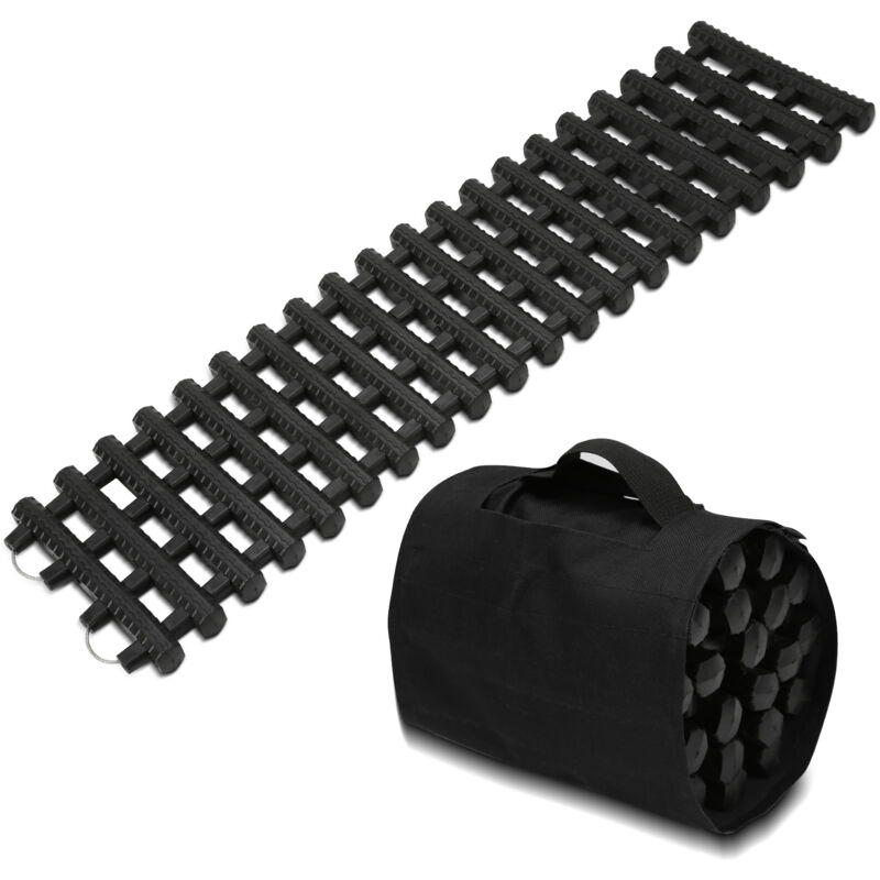 Piste de Traction 1pcs aide au démarrage 100cm Tapis antidérapants Voiture Hiver Grip Traction Boards Neige Traces de récupération - Einfeben