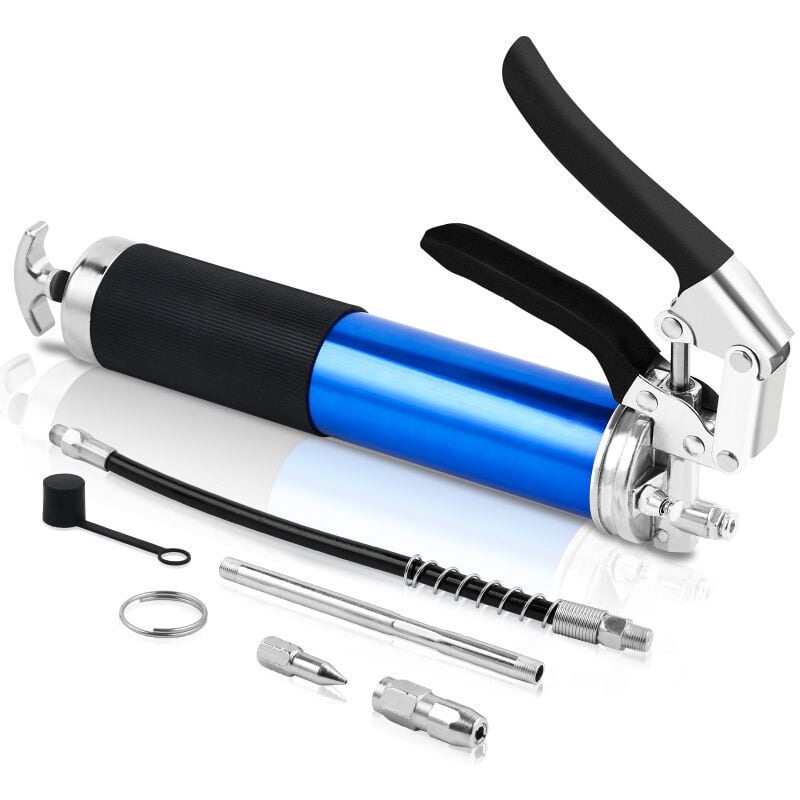 Einfeben - Pompe à graisse 8000 psi Pompe à graisse à levier manuel Poignée de pistolet à une main Pompes à graisse