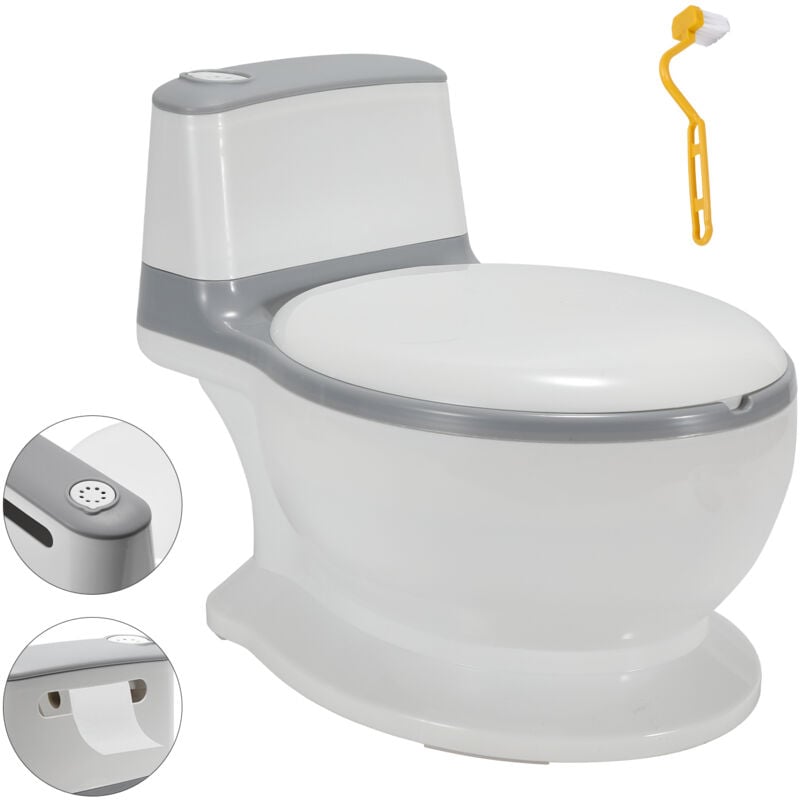 Einfeben - Pot Bébé, Pot pour enfants Toilettes pour enfants avec récipient amovible, pot pour bébé, entraîneur de toilette pour bébés son