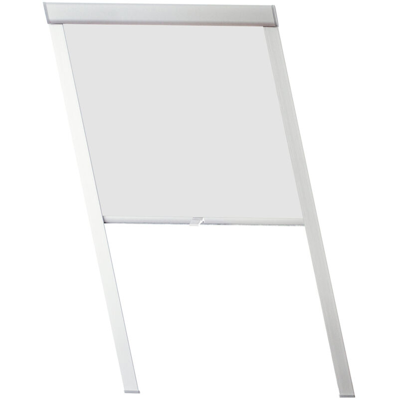 Einfeben - Store enrouleur occultant Store lucarne S06 gris 100% store enrouleur thermique occultant fenêtre pour ggl ggu ghl pour Velux