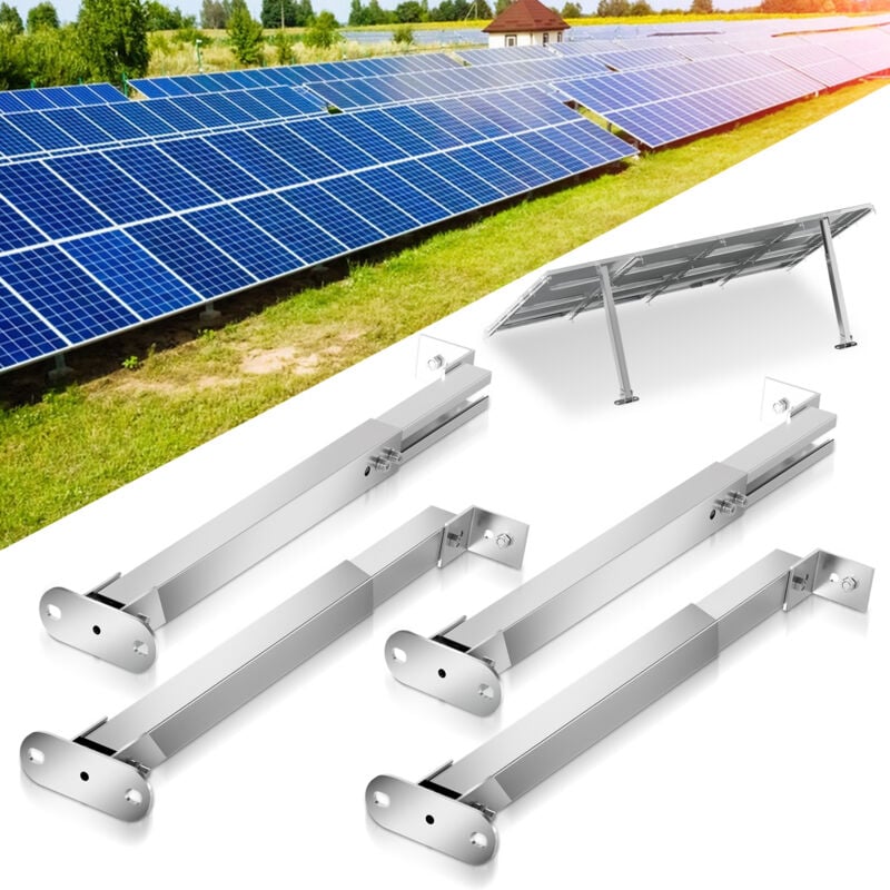 Einfeben - Support de panneaux solaires en aluminium support mural et de plancher module solaire panneau solaire