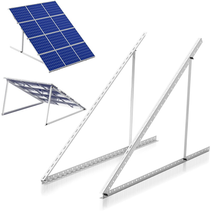 Einfeben - Supports de montage inclinables pour panneau solaire 2x