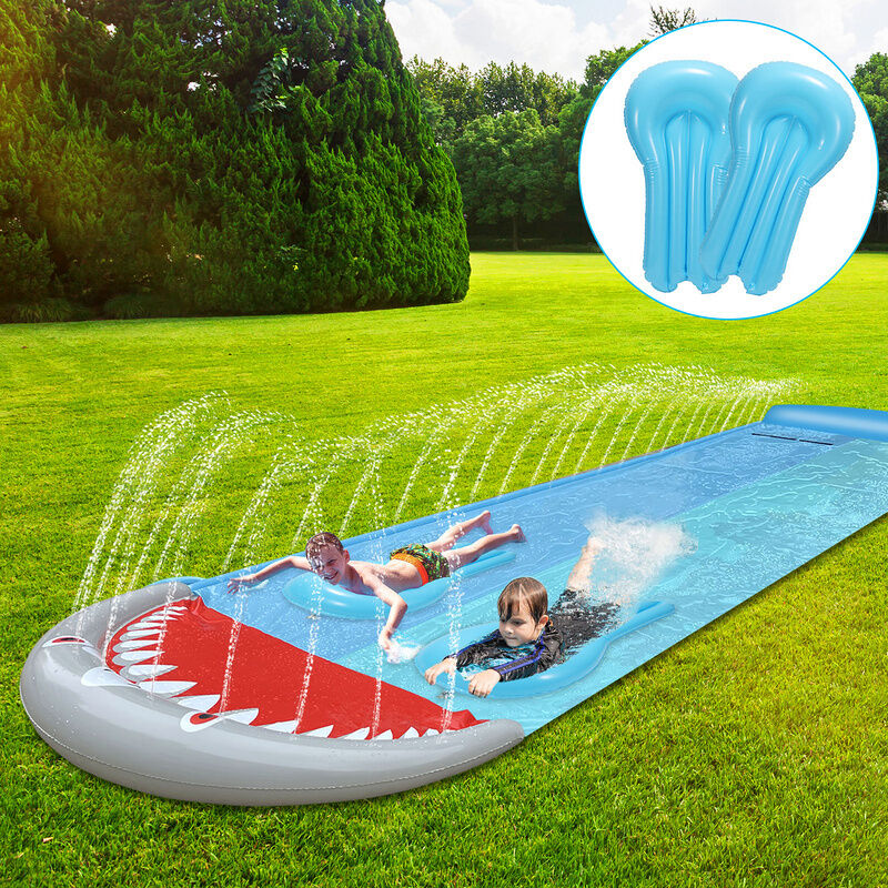 Einfeben - Toboggan aquatique Pelouse 5.51.45m de voie d'eau de pvc d'été de glissière d'eau extérieure de glissière d'eau