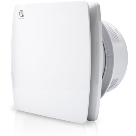 Einfeben – Ventilateur de salle de bain 100mm – Capteur d'humidité 60-90% – Minuterie 0,5-30 min – Débit d'air 95 m³/h – Étanche IPX4