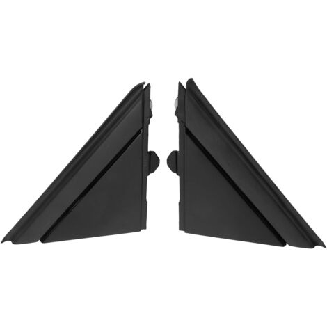 Eingangstür-Spiegel-Flaggenpaneel Schwarze Warp-Abdeckung Links Rechts 500 2012-2019.